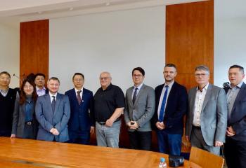 International Collaboration: The Delegation of Shanghai DianJi University at the Faculty of Engineering