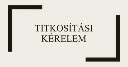 Titkosítási kérelem